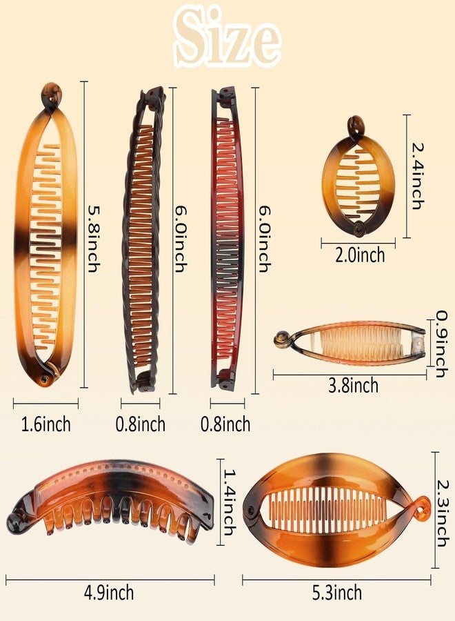 Hapdoo Strong Hold for Workouts & Thick Hair, 21pcs Banana Hair Clips for Women - 7 Styles Volumizing Claw Clips by Hapdoo, Secure Grip for All Hair Types - Image 2